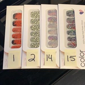 Color Street Set of 4 nail strips
